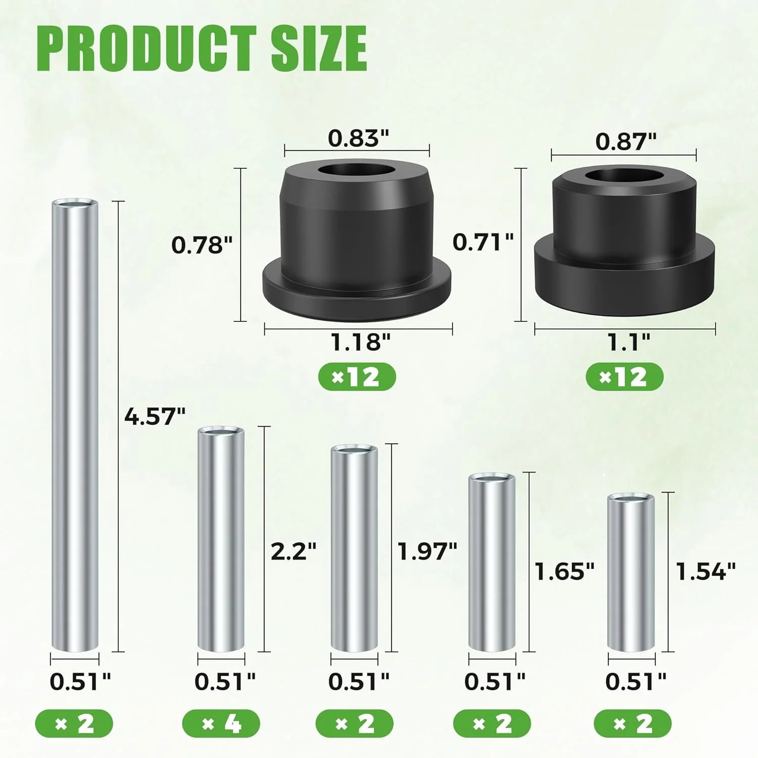 Juego Bushings Catre Precedent