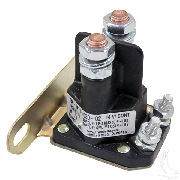 12 Volt Gas Solenoid Club Car DS and Precedent 1984-up -